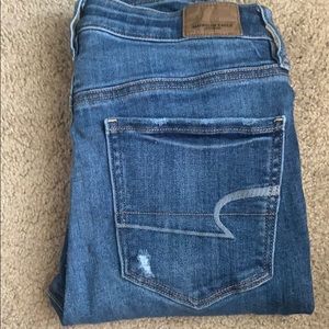 AE super super stretch x super hi-rise jegging